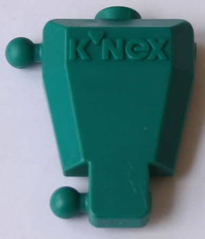 K'NEXMAN Torso half Teal