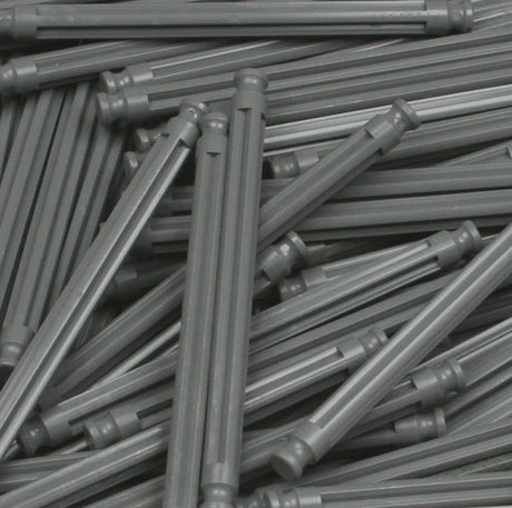 Pack 500 K'NEX Rod 86mm Grey (3 7/16in.)