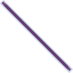 K'NEX Rod 190mm Purple (7.5in.)