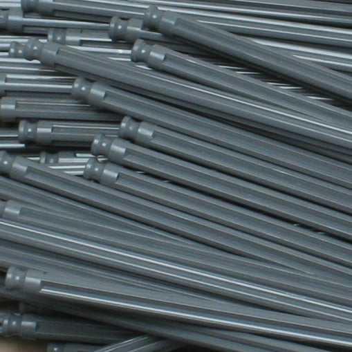 Packung mit 500 K'NEX-Stangen, 190 mm, grau (7,5 Zoll)