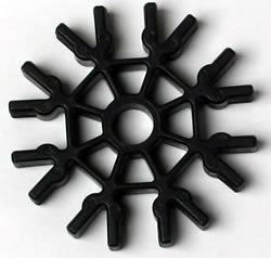 K'NEX Connector 8-way Black