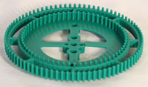 K'NEX Gear Multi track Green