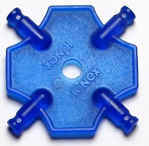 K'NEX Square Panel mini Fluorescent blue