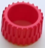 K'NEX Tyre 21mm Red