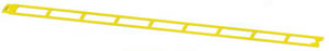 MICRO K'NEX Coaster Track 410mm straight Yellow