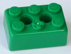 K'NEX Brick 2 x 3 Green