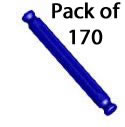 Pack 170 K'NEX Rod 54mm Blue (2 1/4in.)