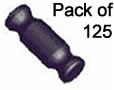 Pack 125 K'NEX Rod 16mm Black (11/16in.)